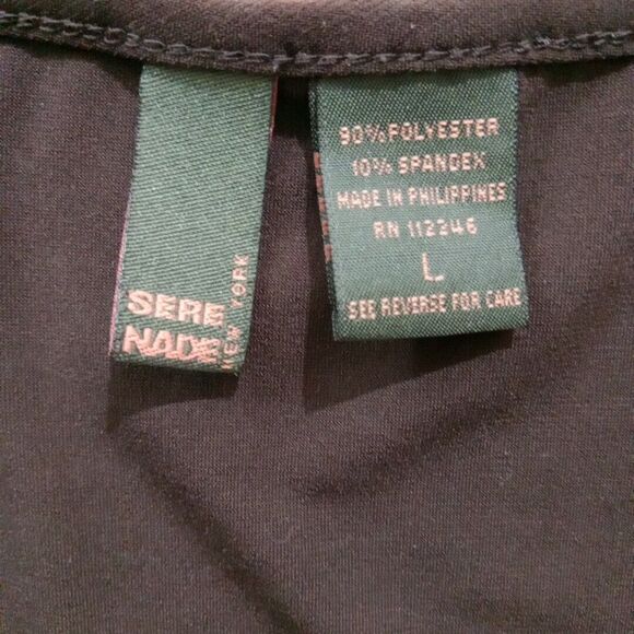 Sere Nade New York Shirt Women's Size Large Brown - Picture 9 of 10